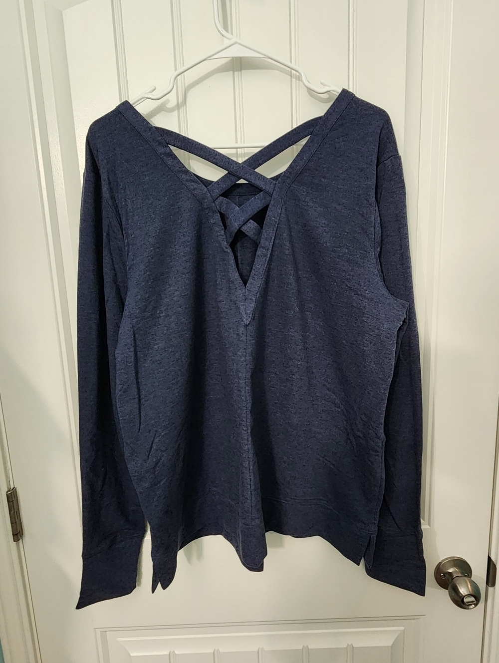 Old Navy Active Go Dry Pullover Sweatshirt w/ Criss Cross Back, Size XL